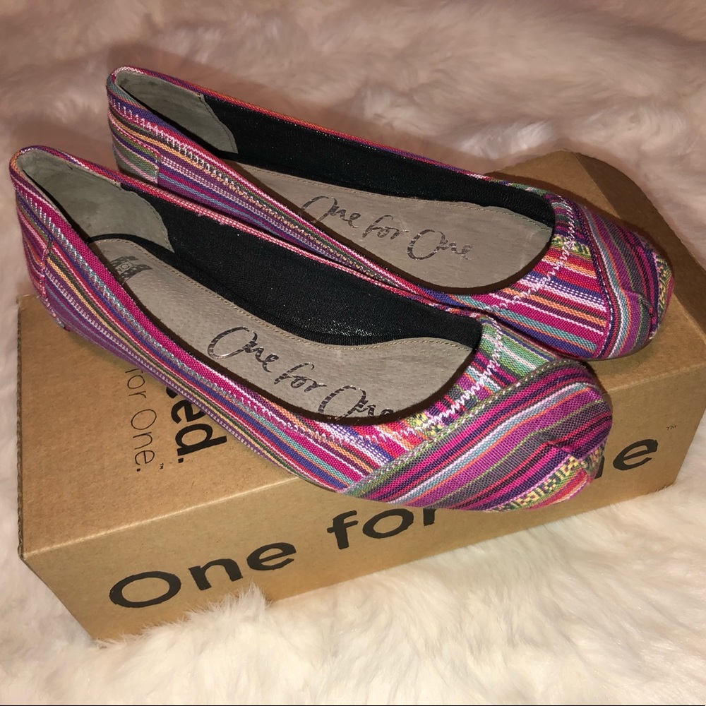 Beautiful New Toms Ballet Flat, Catino